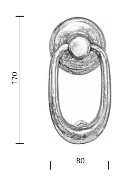 Fama-voordeurklopper-ovaal-BT1529-verzilverd-wit-brons