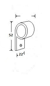 Pure-meubelknop-fluitje-PFL27-52-x-22-mm-wit-brons