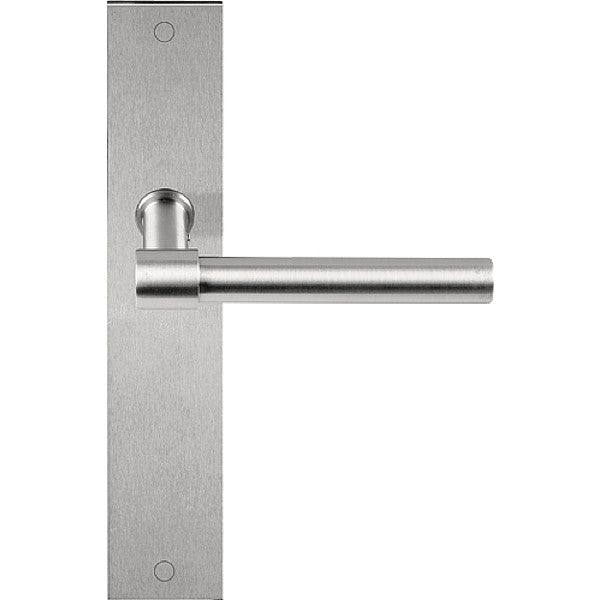 PBL15XLP236 deurkrukken ong.op br.langsch. V&B72mm, RVS mat