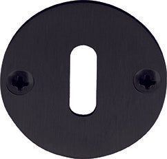 PBN50 sleutelrozet rond 50x5 mm, mat zwart