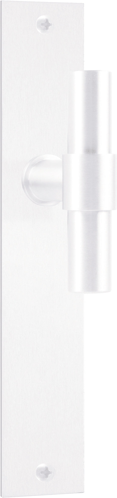 PBT20P236 deurkrukken ongev. op br. langsch. blind, mat wit