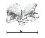 Fama-meubelknop-PM1598-bloem-60-mm-natuur-brons