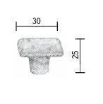 Fama-meubelknop-PM1618-rechthoekig-30-x-25-mm-groen-brons