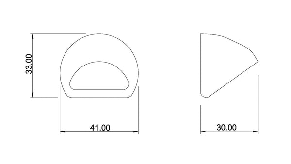Fama-meubelknop-PM1634-40x36-mm-verdonkerd-brons