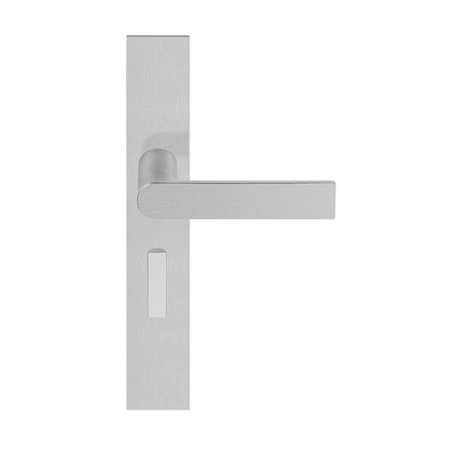ARC PBA101P236N** deurkruk ongeveerd op schild sl, RVS mat