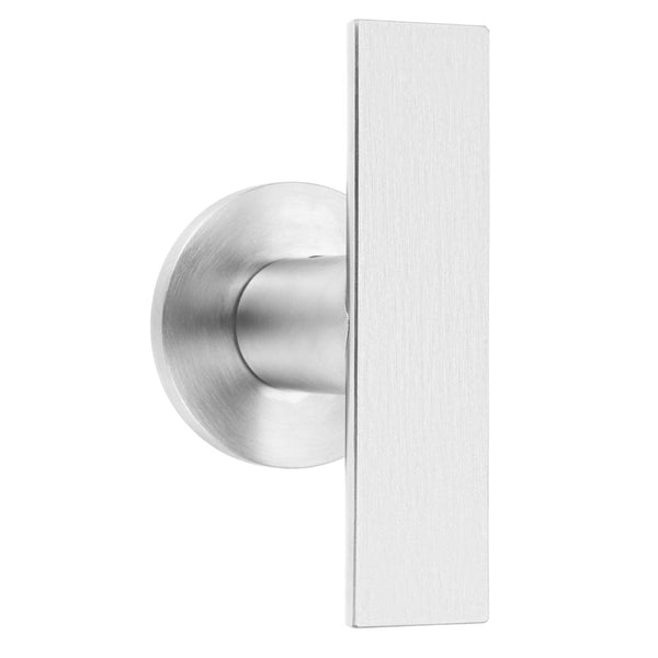 ARC PBA102V/53 kastknop vast op rozet, RVS mat