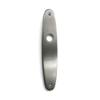 Eemland langschilden elips 227 x 45 mm blind, nikkel mat
