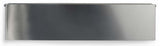 Tochtklep 330x80 mm, nikkel mat
